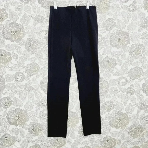 Theory Pants - Theory Womens Black Becker Dress Pants Size 2 Polyester & Elastane
